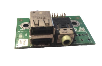Dell Dimension 2400 PC Dual USB Audio Input Board Port Panel CN-0J0016 CN-0G0570