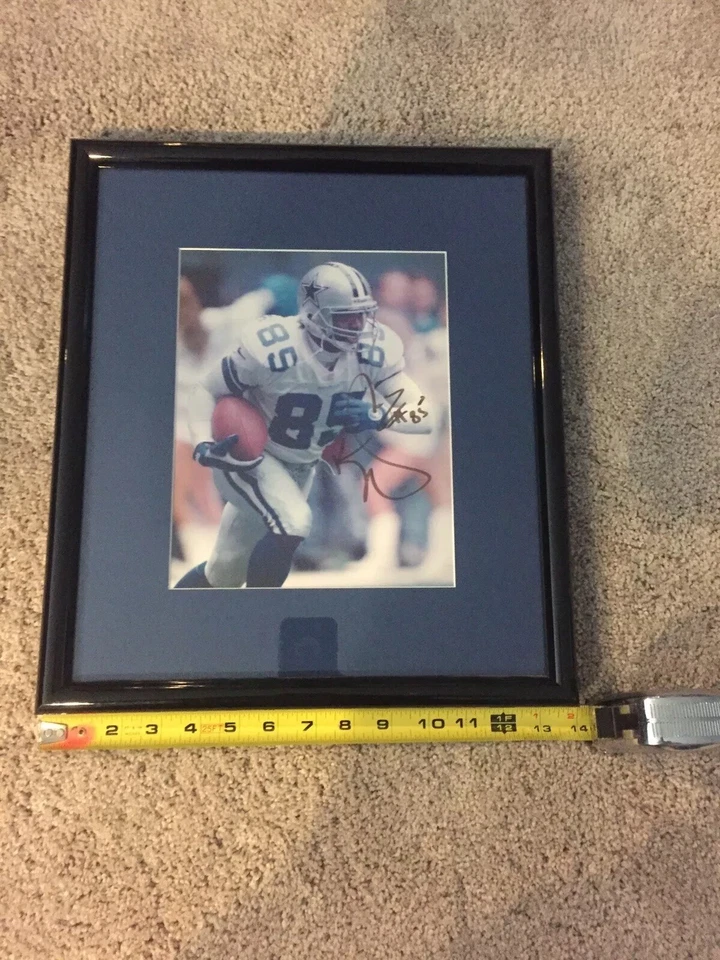 Foto firmada por Kevin Williams 8x10 autógrafo enmarcado Dallas Cowboys fútbol americano NFL Foto 3 de 4