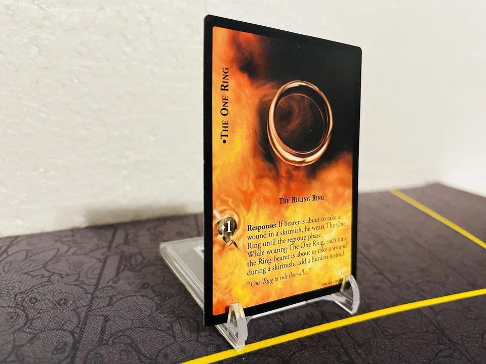 Lord of the rings TCG Fellowship Of The Ring The One Ring Ruling Ring non foil - Image 2 of 4