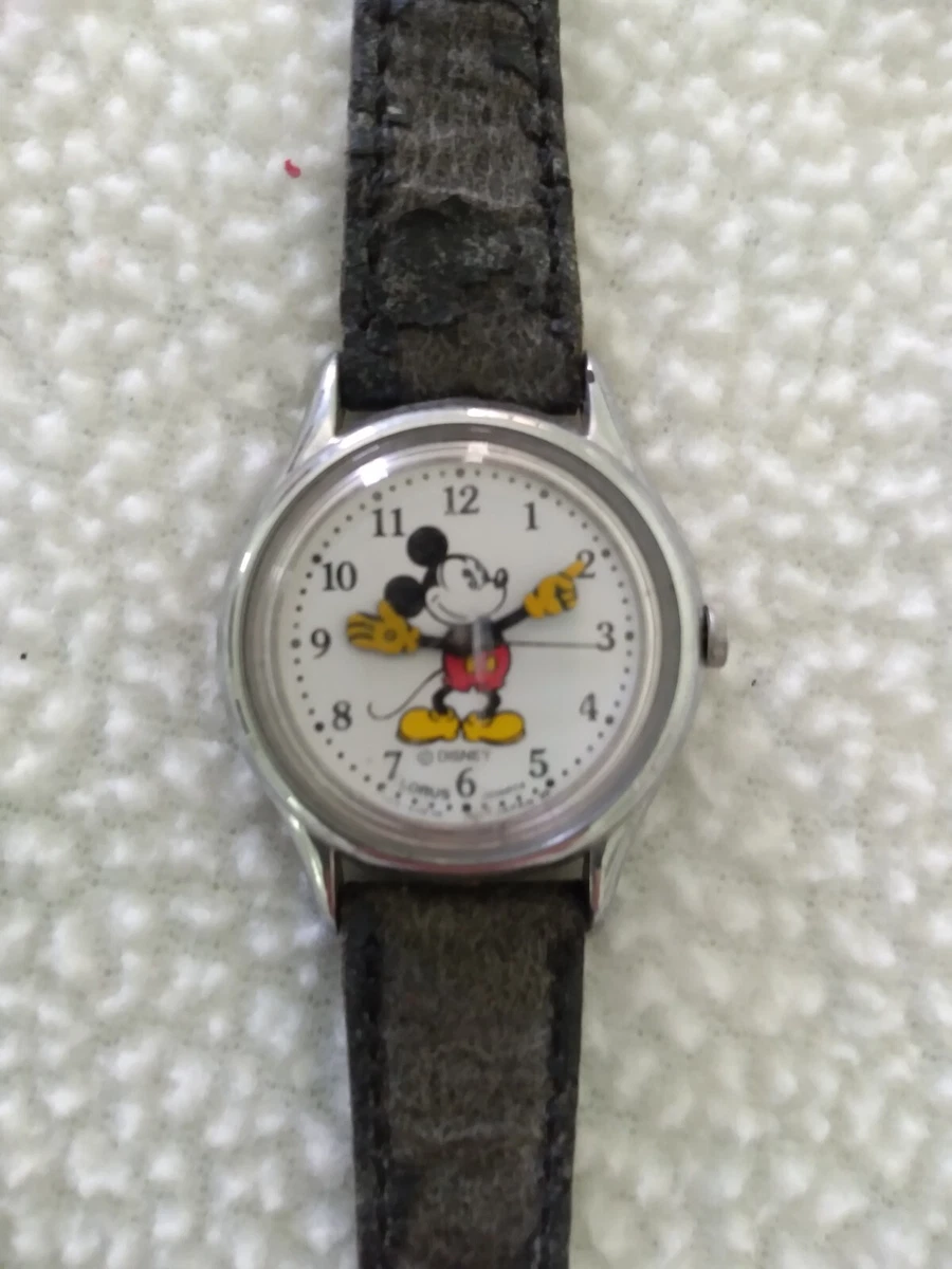 Vintage Walt Disney Mickey Mouse Watch Collectible Need a Band