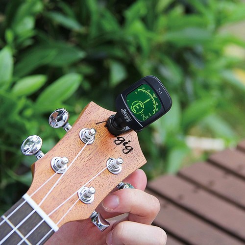 Sintonizador con clip Mugig T-1 para guitarra, ukelele, bajo y violín - Imagen 6 de 8