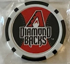 Arizona Diamondbacks - MLB - Magnetic Clay Poker Chip - Golf Ball Marker 
