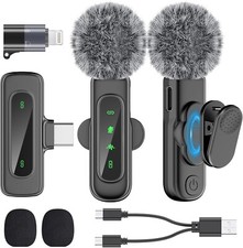 Mini Microphone for iPhone 16/15/14/iPad/Android