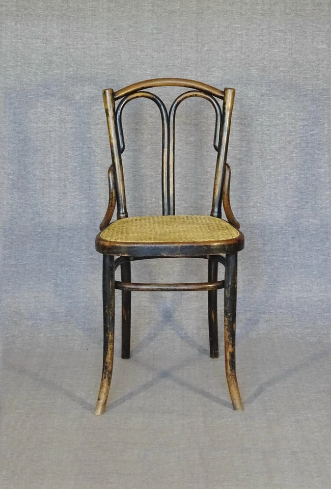 Chaise CAMBIER N°176 (Belgique) bistrot, - 1925- cannée , no Thonet - Photo 2/4