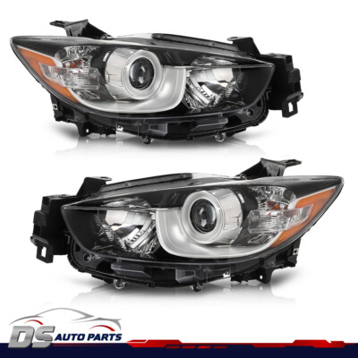 HEADLIGHT SET FIT FOR 2013-2016 MAZDA CX-5 DRIVER AND PASSENGER