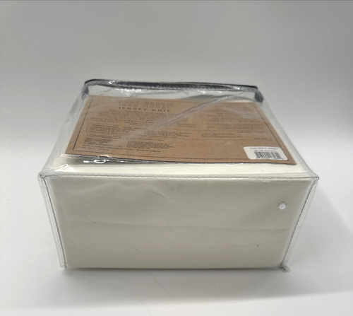 Pure Beech Jersey Knit Sheet Set TWIN Size 100% Modal Natural 3 Piece RARE NEW - Picture 6 of 9