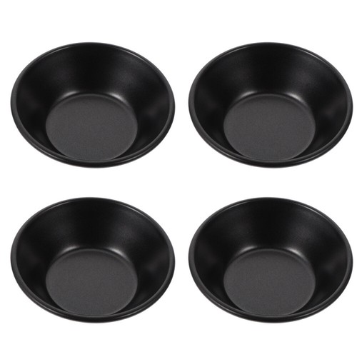 4 PCS Puto Cup Carbon Steel Tart Pan Dessert Decorating Pen DIY Cake Tool