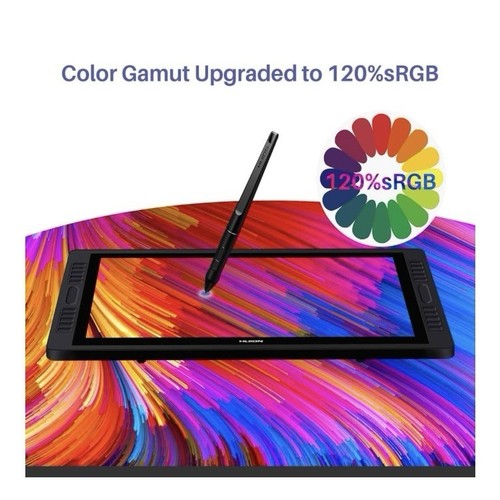 Huion Kamvas 22 Pro Gt-221, Drawing Tablet With Laminated Anti-glare Screen - Foto 8 di 9