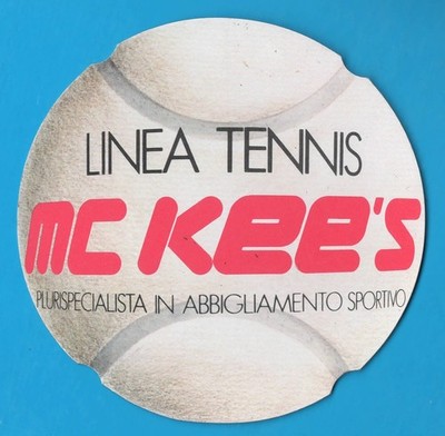 Sticker vintage sticker sticker sticker MC KEE'S Linea tennis MA3975