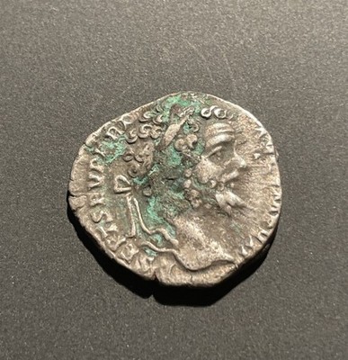 Roman Silver Denarius - Laodicea 193-211 AD - Septimius Severus- Pro Coin