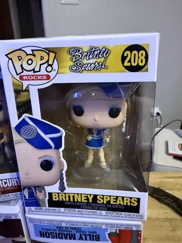 Funko Pop Rocks: Britney Spears #208 - Toxic . Comes With Pop Protector