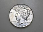 1934 $1 PEACE SILVER ONE DOLLAR GEM BU