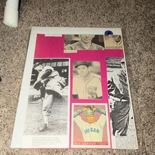 Ted Lyons Chicago White Sox Vintage Baseball Memorabilia Photos & Clippings