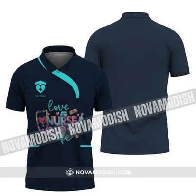 Unisex Shirt, Nurse Life Polo Shirt, Nursing Polo T-shirt, Nurse Sportwear HS888