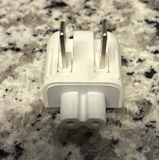 100 Genuine OEM MagSafe AC Wall Adapter Apple DUCKHEAD 2 PRONG PLUG 45W 60W 85W