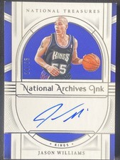 Jason Williams 2023-24 Panini National Treasures National Archives Ink Auto /25