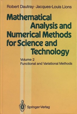 Mathematical analysis and numerical methods for science and technology, Vol. 2: 