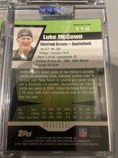 2004 Topps Pristine Refractor QB Lot /1099 🔥 J.P. Losman + Luke McCown x2