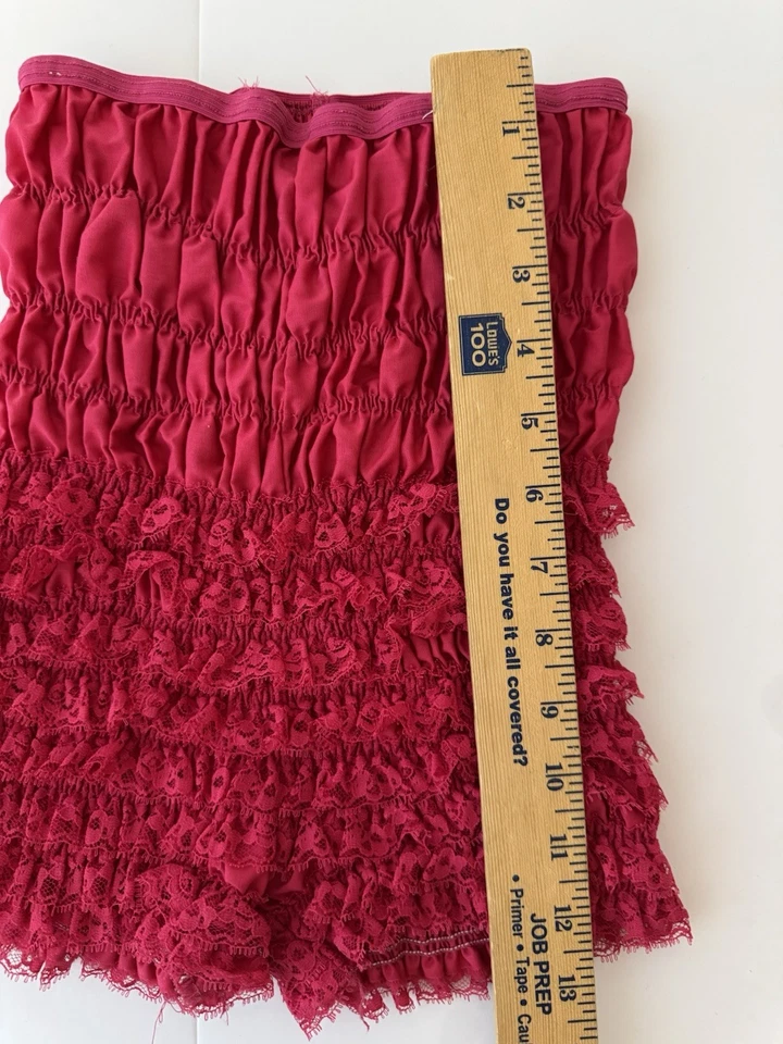 De Colección Hot Pink Partners Please Malco Modes Petti-Pants Bloomers Talla S Foto 4 de 4