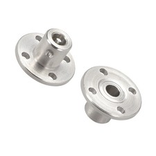 2Pc 5mm Inner Dia,Rigid Flange Coupling,Shaft Coupler FOR DIY,H12 D10