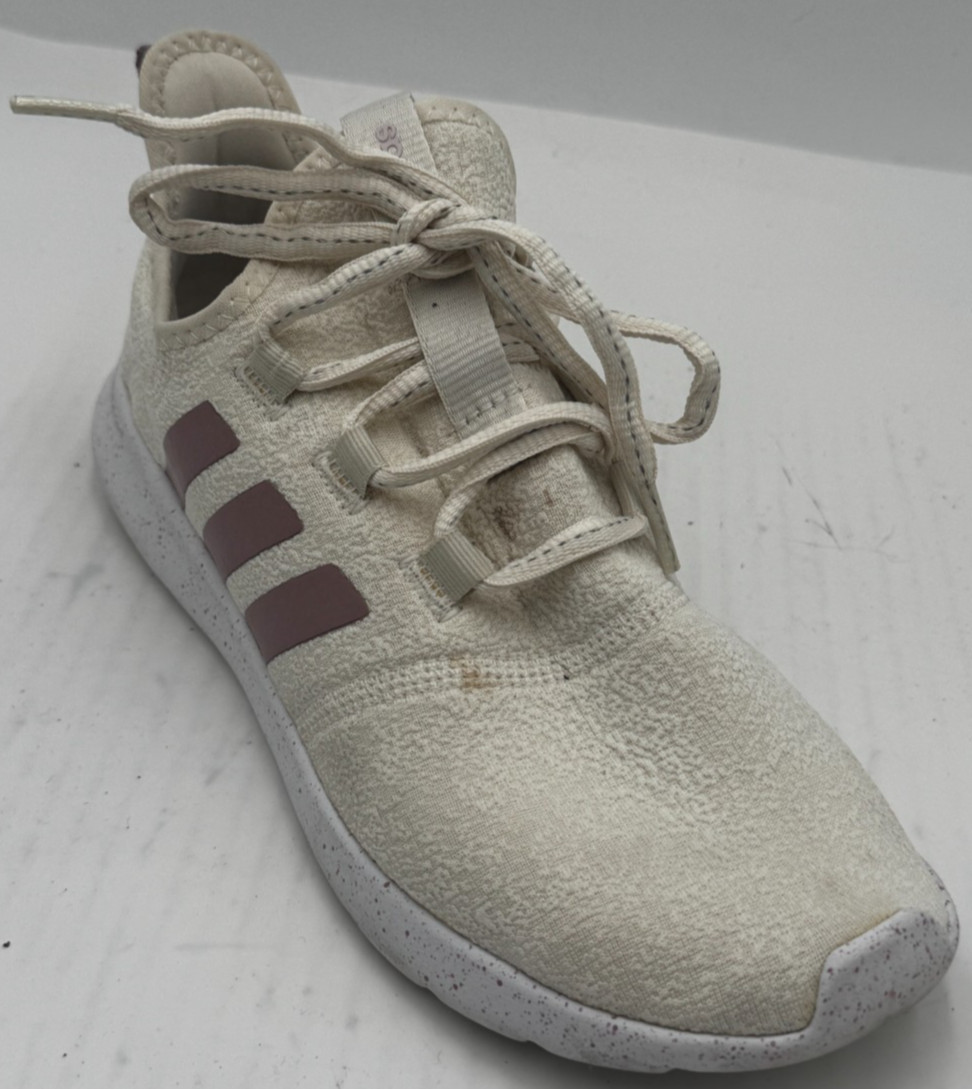 Adidas Cloudfoam Pure 2.0 Women's Sneaker Size 9.5 Beige Athletic Shoes GV8957