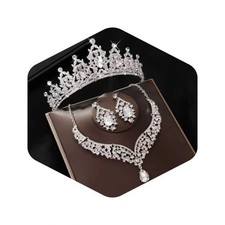 Crowns and Tiaras jewelry sets for Wedding princess birthday Party Halloween ...