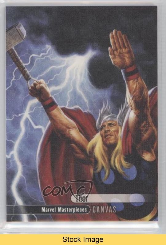 2016 Upper Deck Marvel Masterpieces Canvas High Series Thor #95 READ d6s