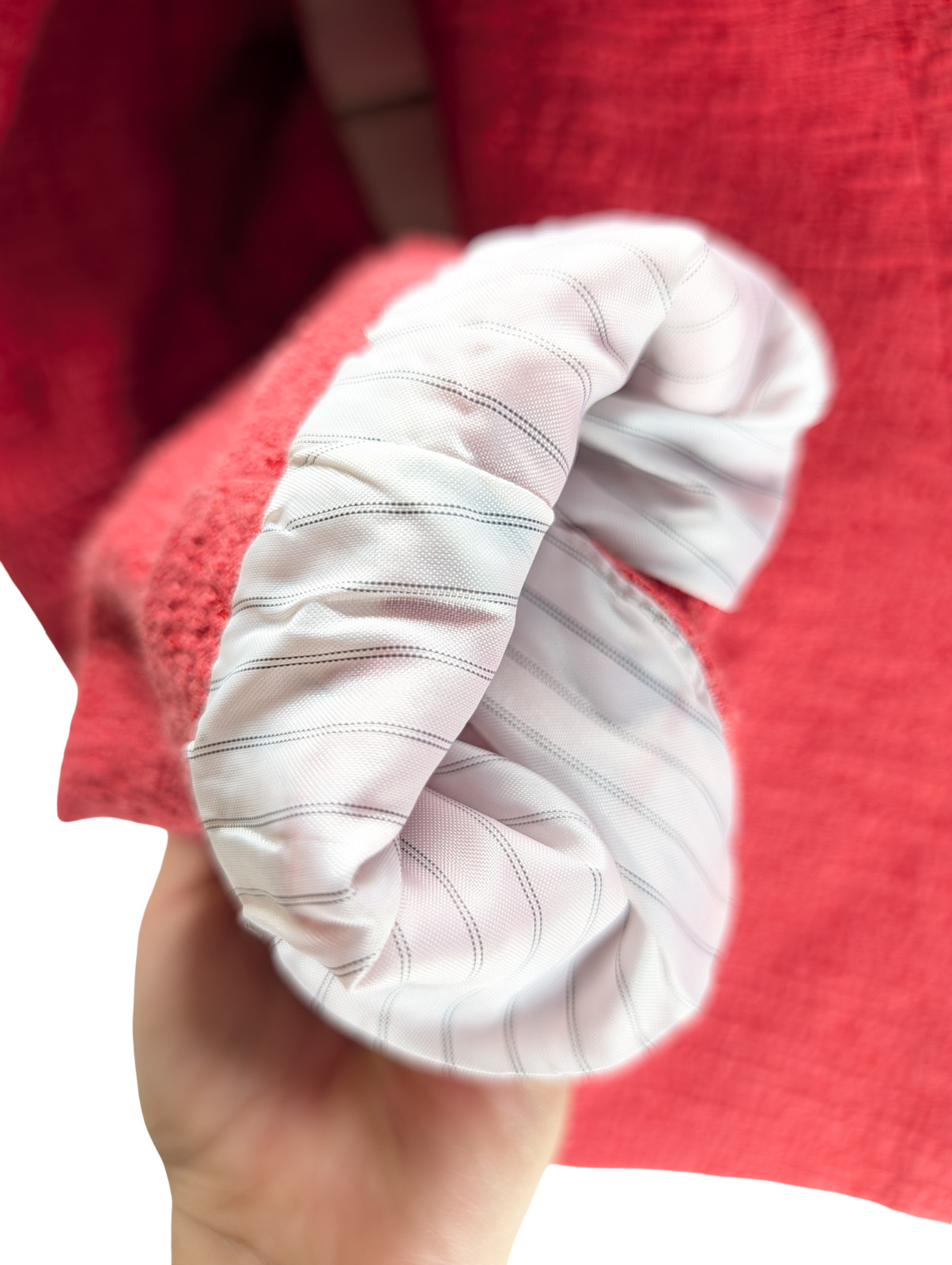 LOFT Blazer Size Zero Single Button Textured Coral - image 2