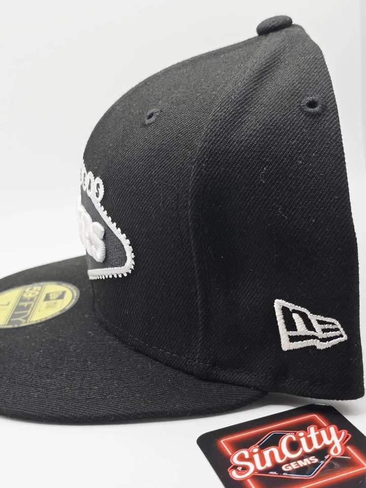 Sombrero ajustado con letrero New Era Las Vegas Raiders "Welcome To Fabulous Las Vegas" 7 1/4 Foto 2 de 4
