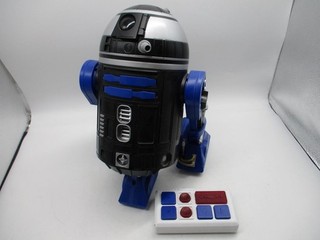 STAR WARS DROID DEPOT GALAXY'S EDGE ASTRO DROID WITH REMOTE USED WORKS