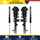 Front Complete Strut and Rear Shocks 4PCS Set FCS Fits For 2000-2005 Ford Focus