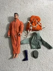 Vtg 1964 12" Hasbro GI Joe Adventure Team Action Pilot Figure With Clothes