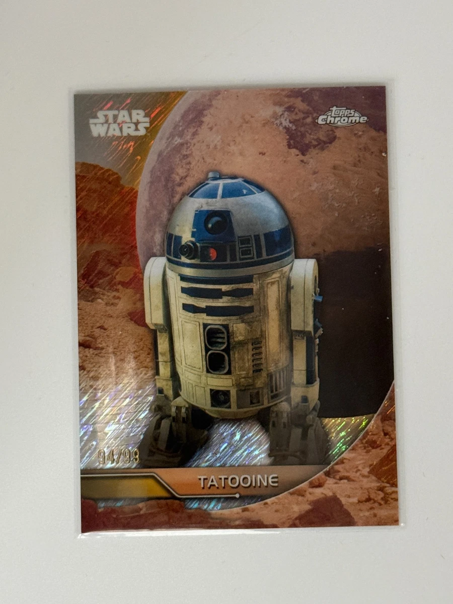 topps star wars signature R2-D2 サイン01/50 topps star wars signature R2-D2 サイン01/50 2025 Topps Chrome Star