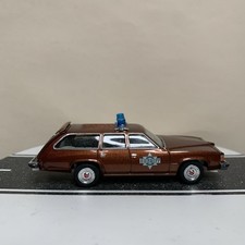 Greenlight Smokey Bandit Sheriff 1973-1977 Pontiac Lemans Safari Wagon 1:64 NM