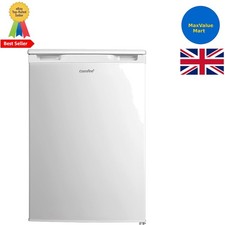 E 131L Freestanding Under Counter Larder Fridge - 131L Capacity, Quiet & Elegant