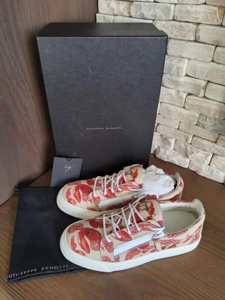 PVP €665 Auténticas Tenis Zapatos GIUSEPPE ZANOTTI EUR 40 NUEVAS SIN CAJA Foto 2 de 4