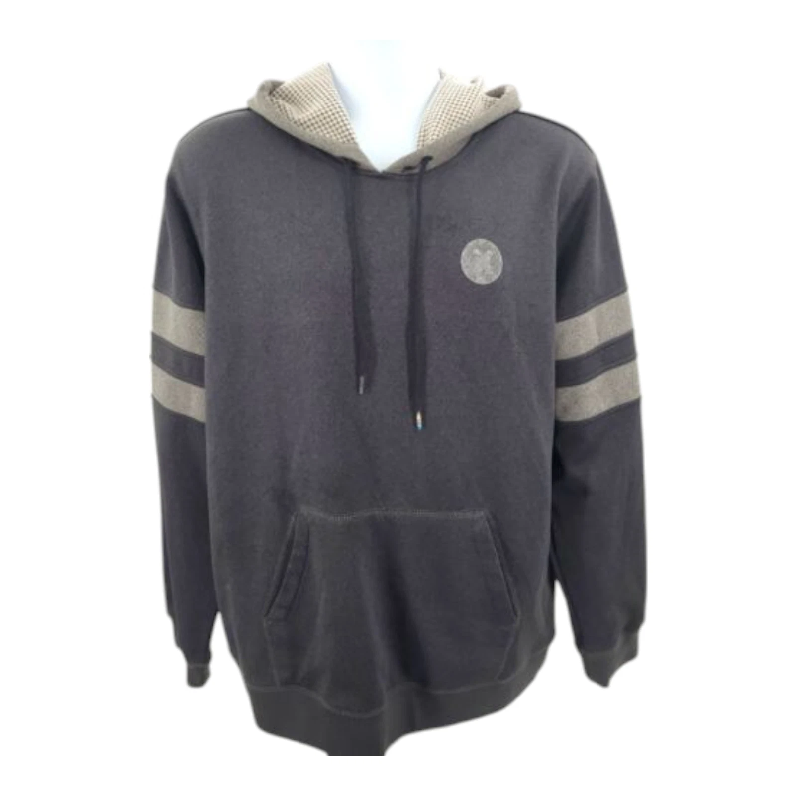 Hurley Men's Gray Long Sleeve Hoodie Size G