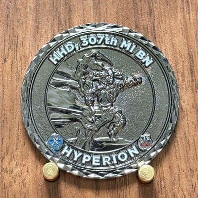 HHD 307th MI BN Hyperion Challenge Coin  W#8