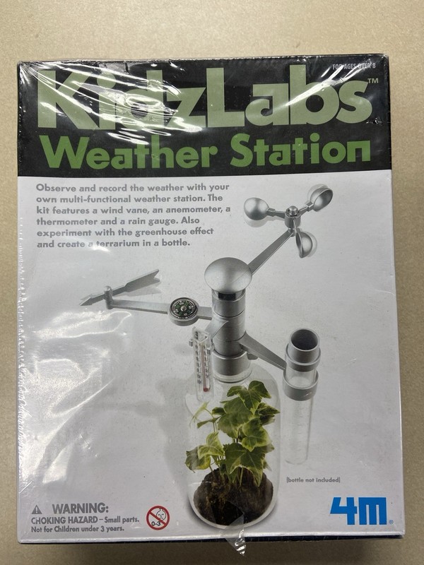 Green Science 4M Weather Station #4573 KidzLabs  NEW SEALED Educational School