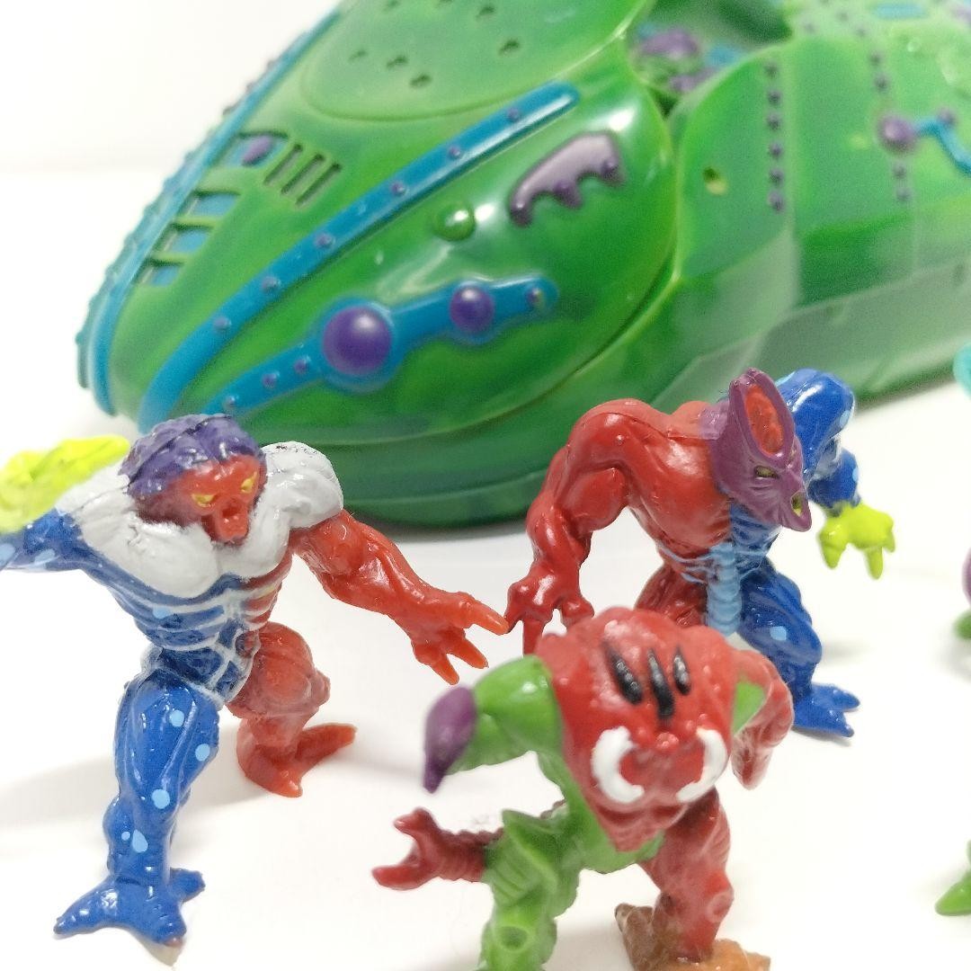 Fistful of Aliens シューターポッド2つセット lot 1999 Fistful of Aliens Figure Lot of set Space Pods No box