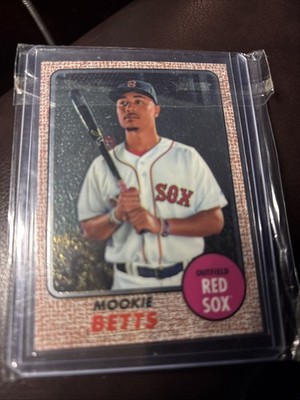 Mookie Betts #THC-428 2017 Topps Heritage Chrome Boston Red Sox SN/999