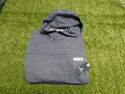 Johnnie-O Remmy Lightweight Performance Golf Hoodie NGLA Logo Lake Blue Large