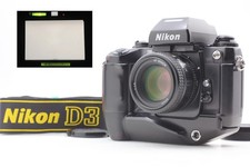  Near MINT  Nikon F4S SLR 35mm Film Camera 50mm F1.4 D Lens Body From JAPAN