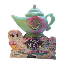Magic Mixies Magic Genie Lamp with Interactive 8 Inch Rainbow Magic Plush, Ages