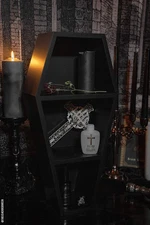 VampireFreaks Deluxe Goth Coffin Shelf - Goth, Gothic