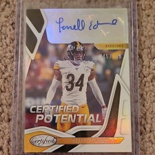Panini 2020 Certified Potential Terrell Edmunds Steelers Auto /149 CP-TE
