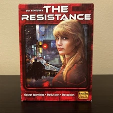 THE RESISTANCE Card Game Bluffing Deduction Strategy Party Game
