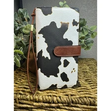 Womens Wallet Large Capacity Credit Card Holder  Bifold Wristlet