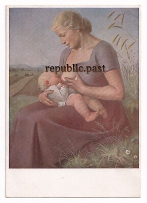Postcard ''Mother's Breast - A Power Source of Life!'' Imperial Health G.  (P7)