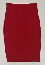 Express Size 6 Ponte Stretch Midi Pencil Skirt NWT